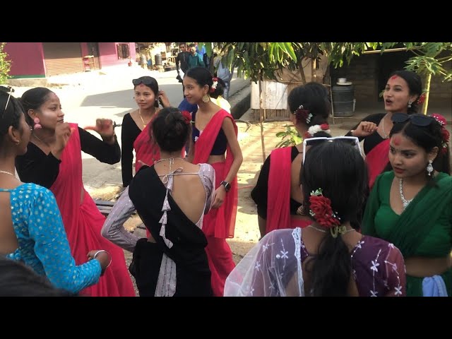 Saiya Marela Pump Re Tharu Wedding Dance||2024||AJYCsound Chitwan class=