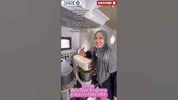 Thumbnail of Resep Bolu Tape singkong #idejualan #reseppilihan #cake #baking #bolutape #resepmasakan