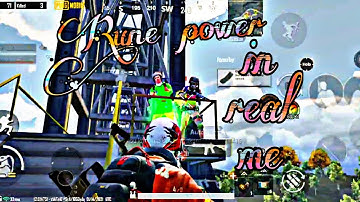 Pubg Kr new update 🔥Runic power kill montag ⚡