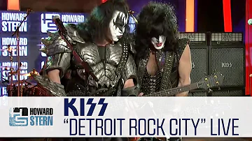 KISS “Detroit Rock City” Live on the Stern Show