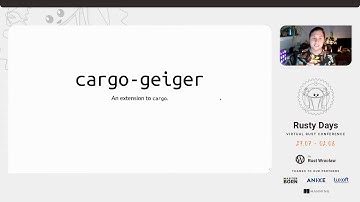 Rusty Days 2020 - Tim McNamara: How 10 open source projects manage unsafe code