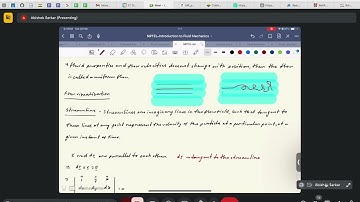 Introduction to Fluid Mechanics: Week-5 (Problem solving session)