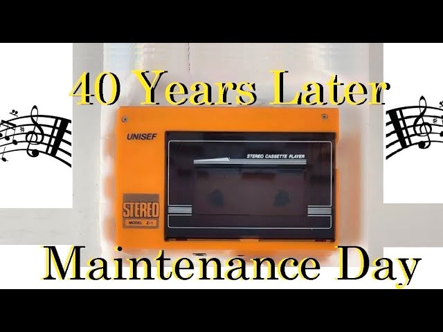 UNISEF Z1 - 1984 - Vintage Walkman Re-Born!.. - YouTube