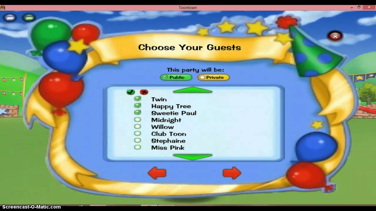 TOONTOWN GOODBYE PARTY 