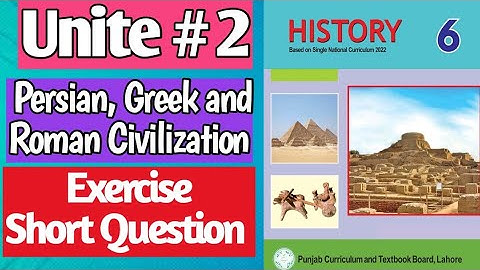 Class 6th History Chapter#2 Exercise short Question|6 class History New Book 2023-24#6thhistory