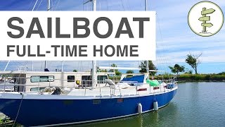 Couple Moves From House to Sailboat - Year-Round Liveaboard in Canada
