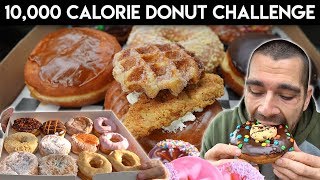 10,000 Calorie Dompierre Donut Challenge Cheat Day (revisited)