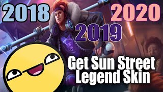 How To Get Sun Street Legend Skin Using Lucky Gem Mobile Legends