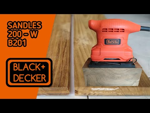 Video: Bagaimana Anda memuat amplas ke dalam sander Black and Decker?