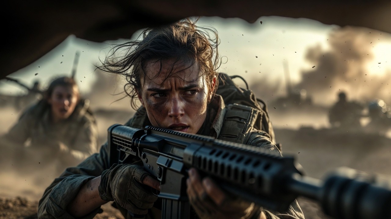 „Wir sind umzingelt“, sagten die SEALs – dann tauchte sie mit tödlicher Präzision auf.