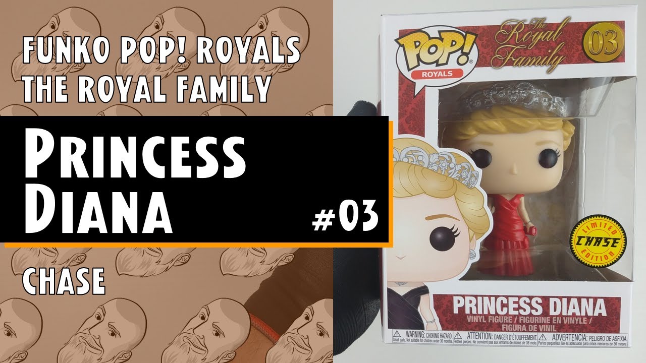 Funko Pop The Royal Family - Princess Diana - 03 - Chase // Just One Pop Showcase