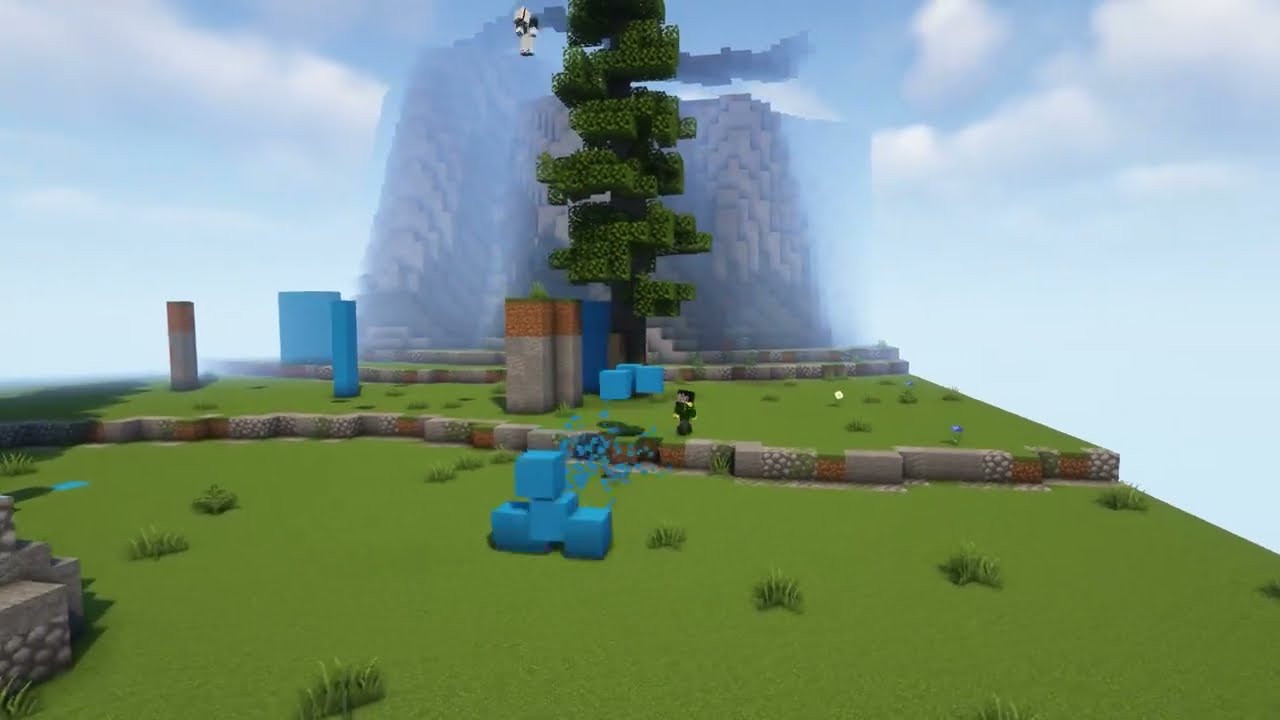 Minecraft Bending - Being beaten by another Earth pro