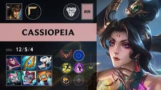 (G2N rin) Cassiopeia Top vs Ambessa - EUW Grandmaster Patch 26.14