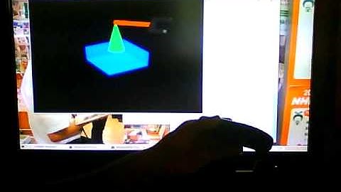 Python + OpenGL + Openmoko accelerometers