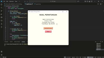 Tugas Besar Algoritma & Pemograman | KHALIL ADIB ANDRIESTA | D1021251084