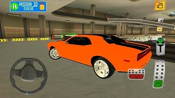 Multi Floor Garage Driver - Muscle Car Driving - Android Gameplay