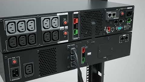 CyberPower New Professional Rackmount UPS Incl. EBM for 2-Post Rack Product Installation Tutorial