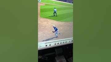 Trea Turner with an insane double play