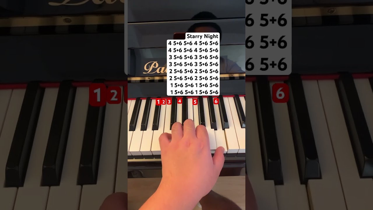 Watch Starry Night by Jordan Critz (left hand) // instagram: jessnotes123 #piano #pianotutorial on YouTube Watch Starry Night by Jordan Critz (left hand) // instagram: jessnotes123 #piano #pianotutorial on YouTube