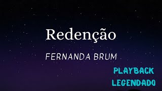 Redenção - Fernanda Brum (Playback Legendado)