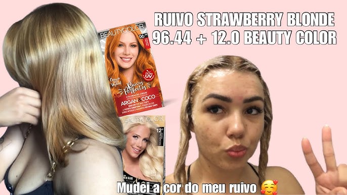 Tinta Igora 12-0 + 9.7 ruivo strawberryblonde🧡 em 2023  Cabelo ruivo  comprido, Tintas de cabelo loiro, Cor de cabelo ruivo