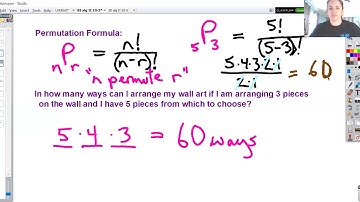 Big Ideas Algebra 2 10.5: Permutations and Combinations