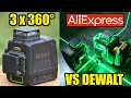 ALIEXPRESS Niveau laser 360° CLUBIONA ZOKOUN +DEWALT Laser level  Laser-Ebene  Nivel láser