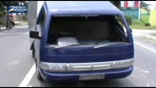 Mobil Box Remuk Dihantam Truk Di Jalinsum