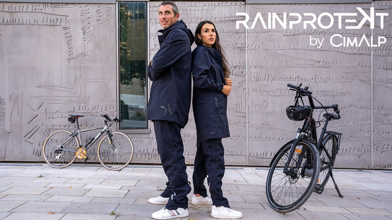 Vêtement pluie vélo homme : équipement imperméable à vélo !