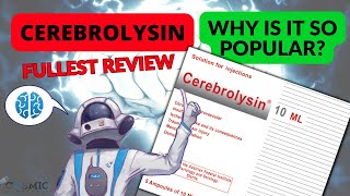 Cerebrolysin Review and Answering FAQs. Injectable Brains?