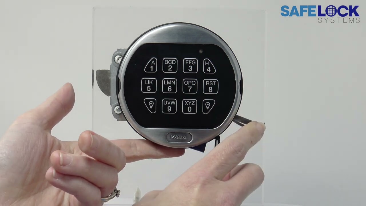 Battery Change LA GARD 5750 Keypad YouTube