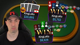 KingLoKo to my LEFT 👀 $5000 PLO Cash Games on GGPoker