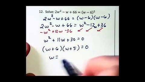9.Rc - Chapter 9 Review - Quadratic Equations - Part 3