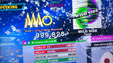 (DDR A20+) WILD SIDE (CSP-13) PFC 999,820!!!