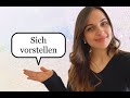 Sich vorstellen - التعريف بالنفس