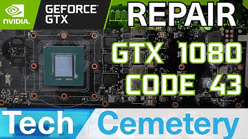 EVGA GTX 1080 SC Graphics Card Repair - Code 43