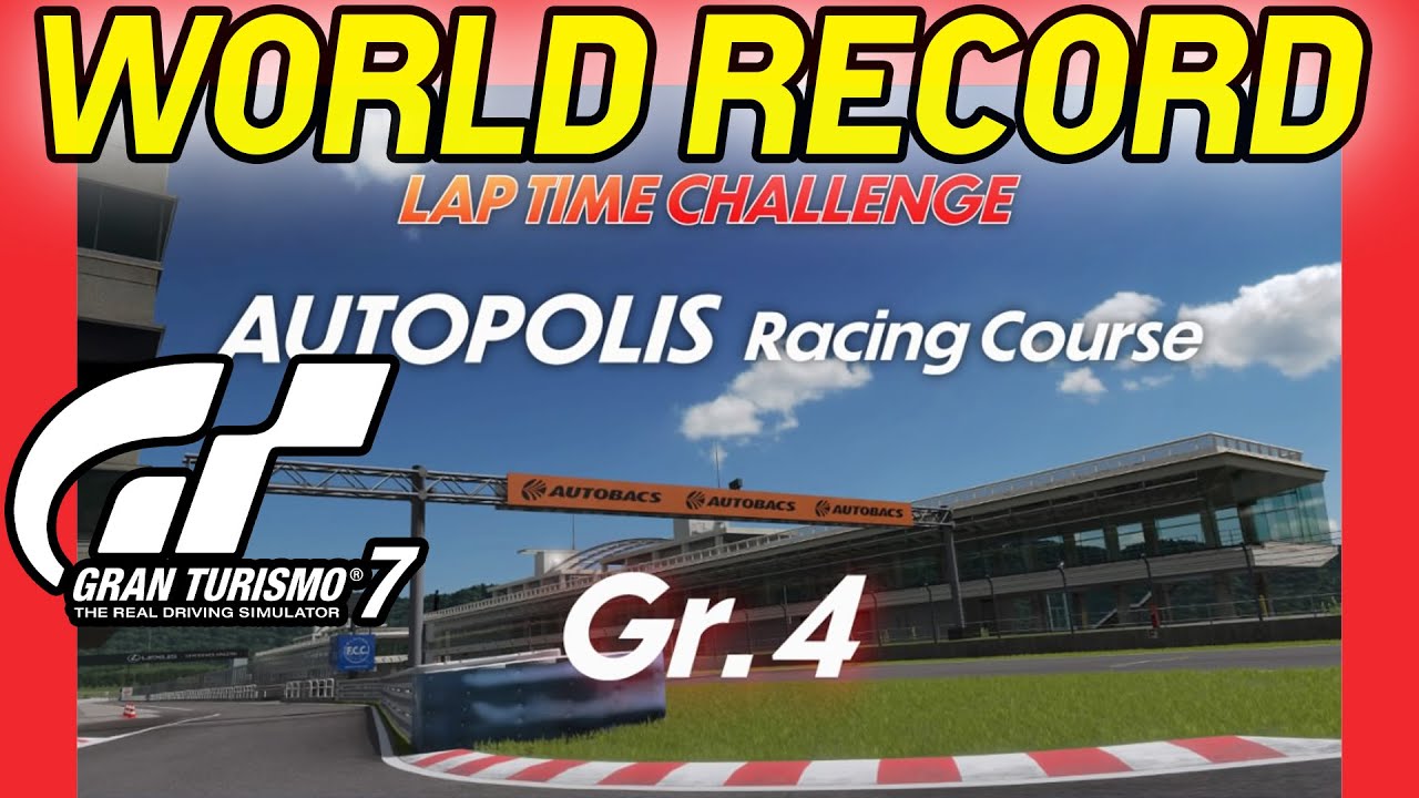 (Expired on 14/02/24) GT7 World Record! Online Time Trial Autopolis