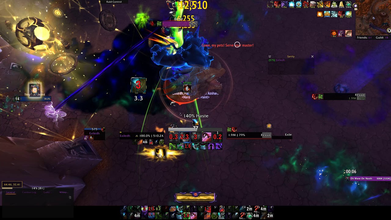5 Mask Horrific Vision Orgrimmar solo - Demon Hunter - YouTube