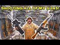 Shooting EVERY GUN in My HIDDEN VAULT!!!