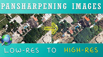 Pansharpening images in ArcGIS (enhance quality of your images)