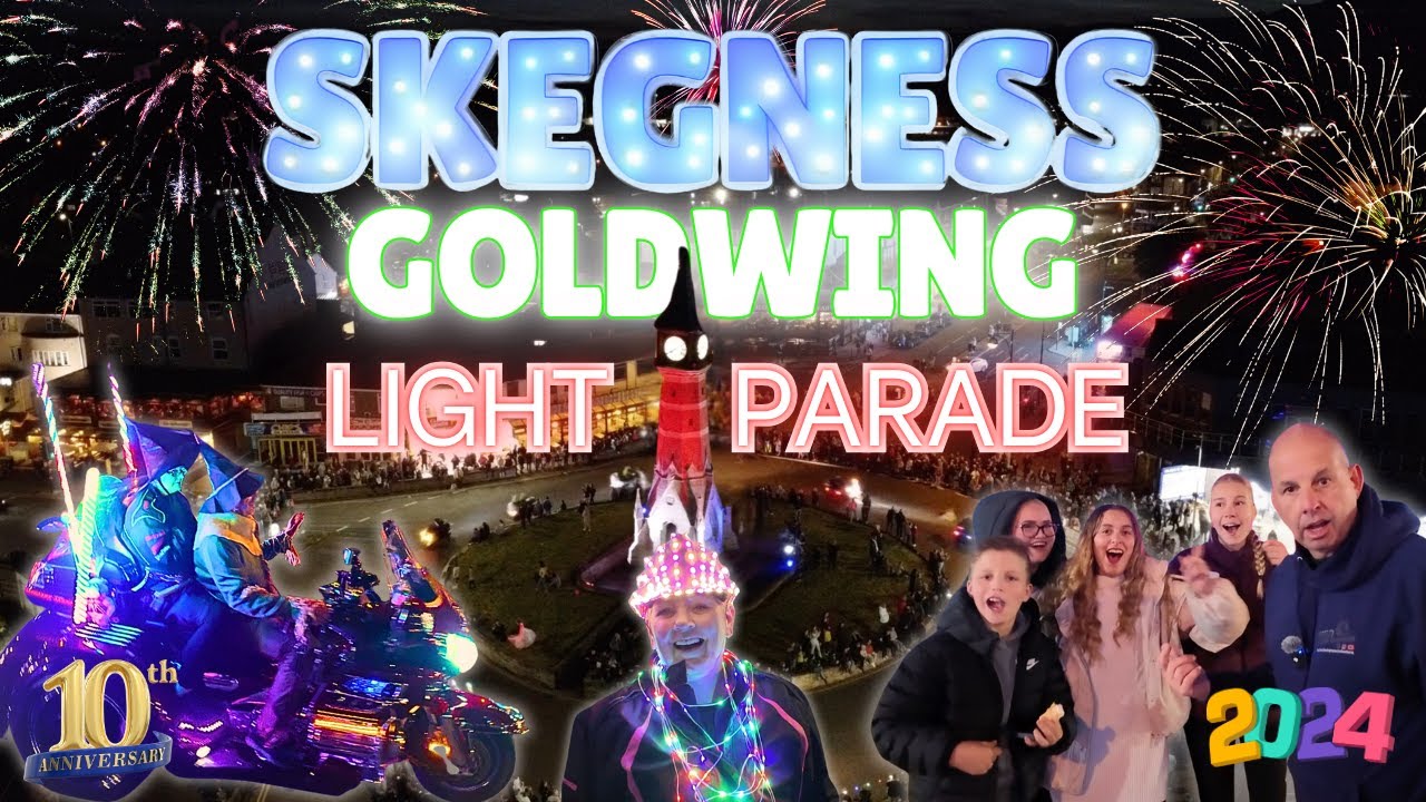 Какой день! — Скегнессский парад огней Goldwing 2024 — не пропустите!