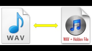 Hide Files behind Audio or Image File (S-Tools)
