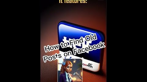 How to Find Old Posts on Facebook #shorts