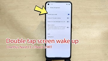 How to enable double tap screen wake up on OnePlus Nord CE 2 || Nord 2 || 9RT