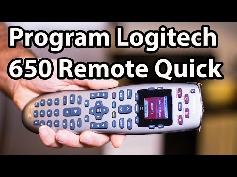 Programming Your Logitech Remote Control to Any DEVICE