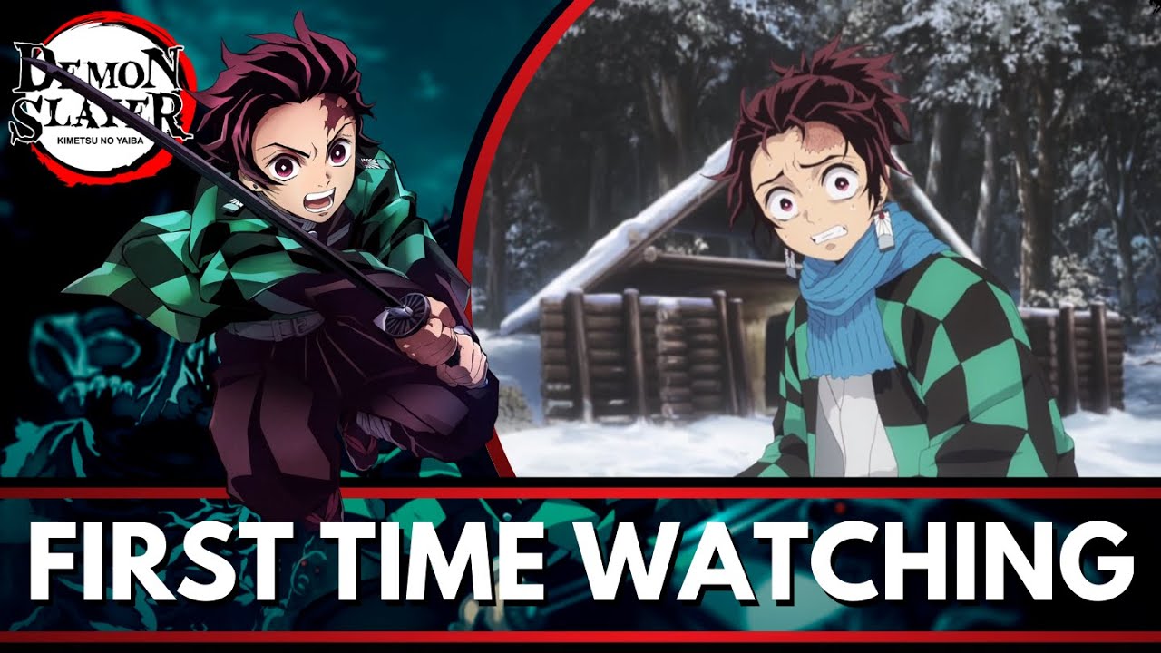 First Time Watching Demon Slayer || Demon Slayer Review || Episode 1 ...