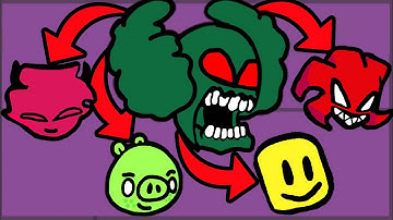 Madness but Every Other Turn a Different Character Sings (FNF Madness but Everyone Sings)