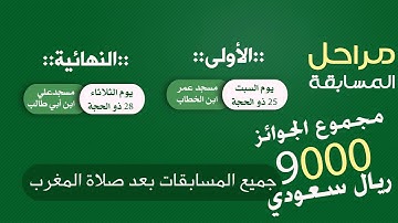 مسابقة - حفظ القرآن الكريم - 1433 / 1434 هـ - 2012 م