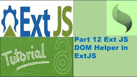 How to use extjs DOMHelper class in ExtJS