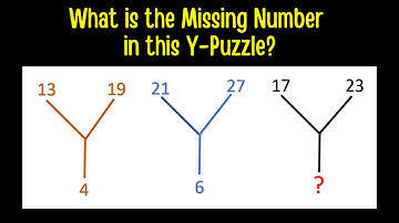 Find the Missing Number in the Y-Puzzle